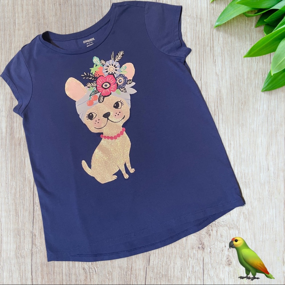 Gymboree Shirts Girls Tee Color Purple Size:M 7-8
